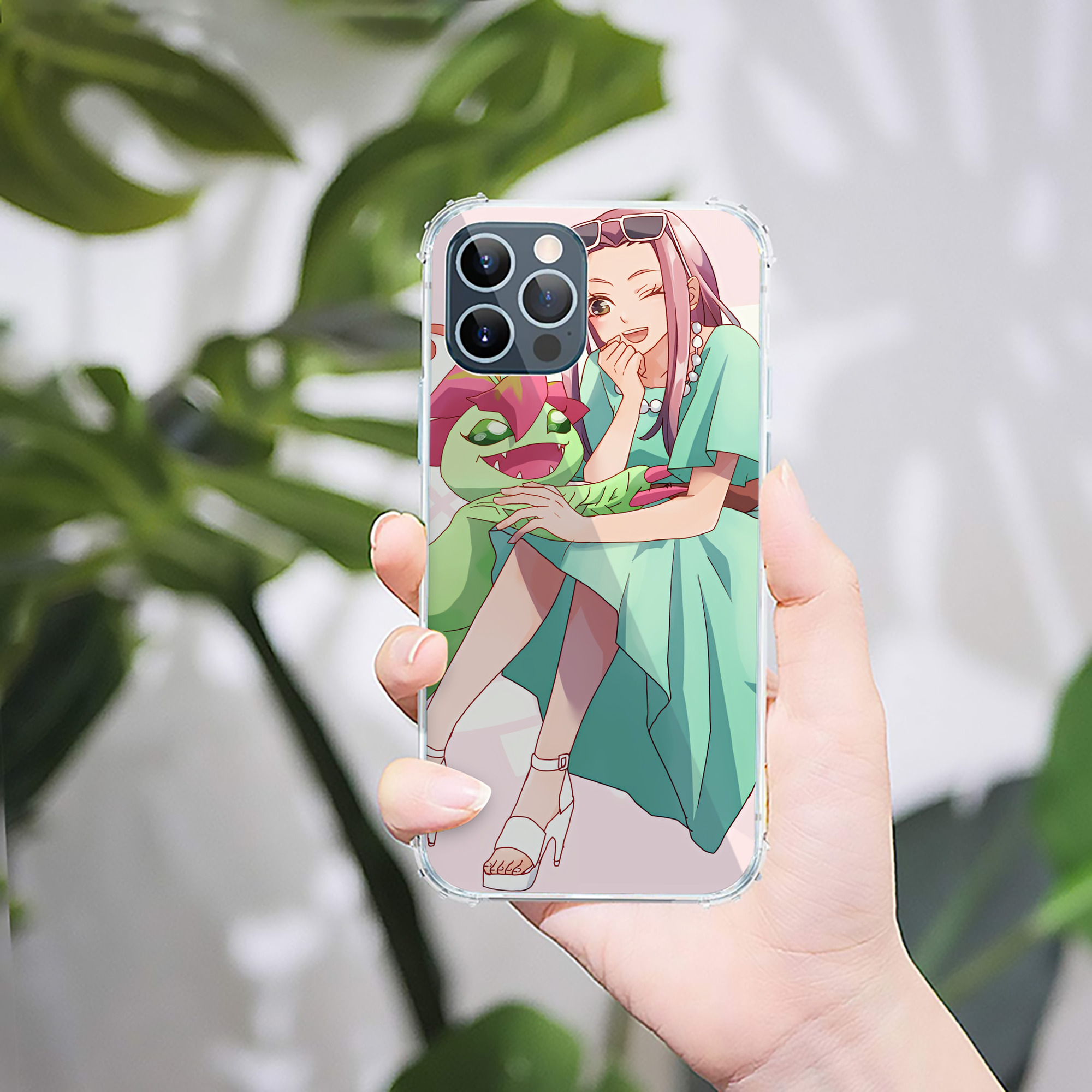 （画像用） Digimon デジタルモンスター/デジモン 【iPhone 12シリーズ対応】透明スマホケース（クリアソフトケース）